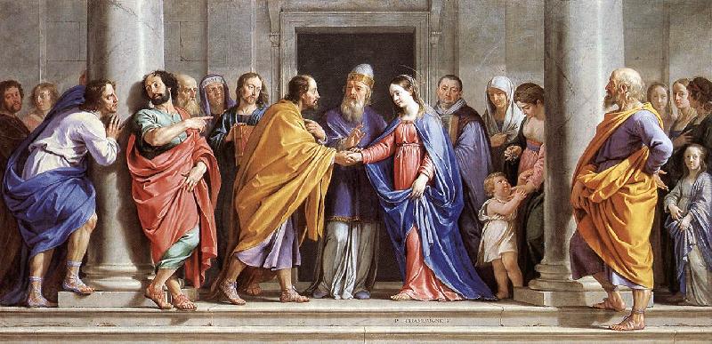 Philippe de Champaigne The Marriage of the Virgin Germany oil painting art